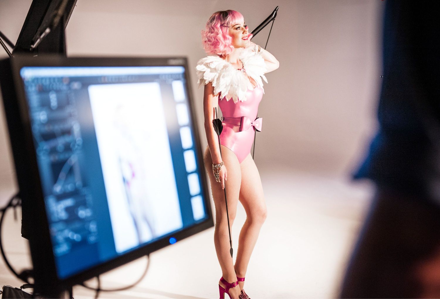 I finally found some more pictures from Katy Perry`s shoot for Covergi...